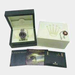 Rolex Black Stainless Steel Submariner Automatic Men's Wristwatch 40 mm