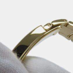 Rolex White 18K Yellow Gold Yacht-Master II Automatic Men's Wristwatch 44 mm