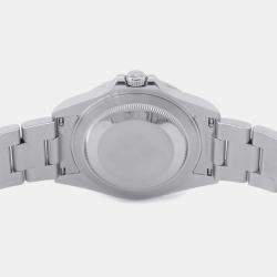 Rolex White Stainless Steel Explorer II 16570 Automatic Men's Wristwatch 40 mm