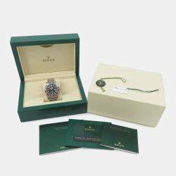 Rolex Black Stainless Steel GMT-Master II 126710BLRO Automatic Men's Wristwatch 40 mm