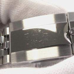 Rolex Black Stainless Steel GMT-Master II Automatic Men's Wristwatch 40 mm
