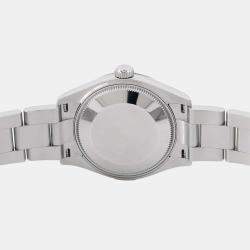 Rolex Green Stainless Steel Oyster Perpetual 277200 Automatic Men's Wristwatch 31mm