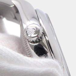 Rolex Green Stainless Steel Oyster Perpetual 277200 Automatic Men's Wristwatch 31mm