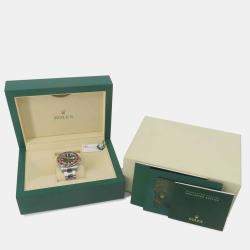 Rolex Black Stainless Steel GMT-Master II Automatic Men's Wristwatch 40 mm