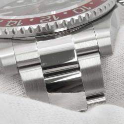 Rolex Black Stainless Steel GMT-Master II Automatic Men's Wristwatch 40 mm