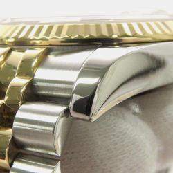 Rolex Blue 18k Yellow Gold Stainless Steel Datejust 116233 Automatic Men's Wristwatch 36mm