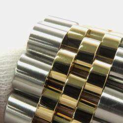 Rolex Blue 18k Yellow Gold Stainless Steel Datejust 116233 Automatic Men's Wristwatch 36mm