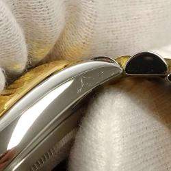 Rolex Grey 18k Yellow Gold Stainless Steel Datejust 126333 Automatic Men's Wristwatch 41mm