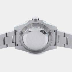 Rolex Green Stainless Steel Submariner 116610LV Automatic Men's Wristwatch 40mm