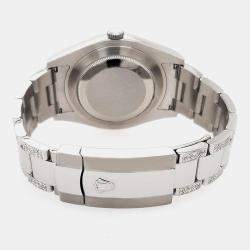 Rolex Custom 5CT Diamond Stainless Steel Datejust II 116300 Automatic Men's Wristwatch 41 mm