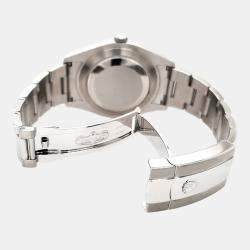 Rolex Custom 5ct Diamond Stainless Steel Datejust II 116300 Automatic Men's Wristwatch 41 mm