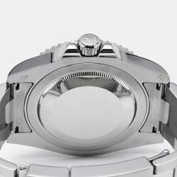 Pre Owned Rolex Black Stainless Steel GMT-Master II 116710 Men's Wristwatch 40 mm