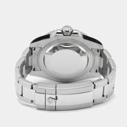 Pre Owned Rolex Black Stainless Steel GMT-Master II 116710 Men's Wristwatch 40 mm