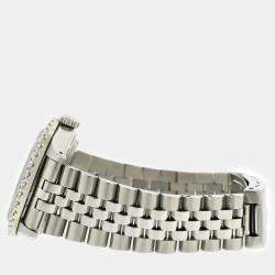 Rolex Custom Matt Coral 3.05CT Diamond Stainless Steel Datejust  Automatic Men's Wristwatch 36MM