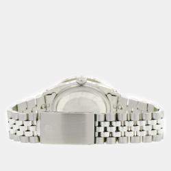 Rolex Custom Matt Coral 3.05CT Diamond Stainless Steel Datejust  Automatic Men's Wristwatch 36MM