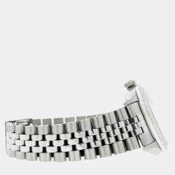 Rolex Custom Lavender Diamond Stainless Steel Datejust  Automatic Men's Wristwatch 36MM