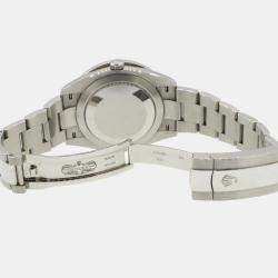 Rolex Customised Royal Red Stainless Steel Datejust 41 126300 Automatic Men's Wristwatch