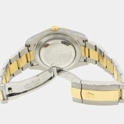 Rolex Customised  18K Yellow Gold Stainless Steel Datejust II 116333 Automatic Men's Wristwatch 41mm
