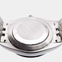 Rolex Customised White Diamond Stainless Steel Datejust 126300 Automatic Men's Wristwatch 41mm