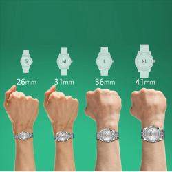 Rolex Customised Red Vignette Diamond Stainless Steel Datejust 16013 Automatic Men's Wristwatch 36mm