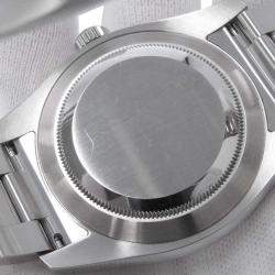 Pre Owned Rolex Black Stainless Steel Air-King 116900 Automatic Men's Wristwatch 40 mm