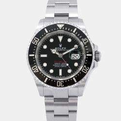 Rolex Black Stainless Steel Sea-Dweller 126600 Automatic Men's Wristwatch 43 mm