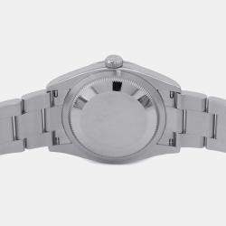 Rolex Green Stainless Steel Oyster Perpetual 126000 Automatic Men's Wristwatch 36 mm