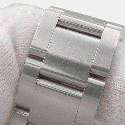 Rolex Green Stainless Steel Oyster Perpetual 126000 Automatic Men's Wristwatch 36 mm