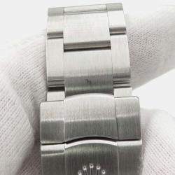 Rolex Green Stainless Steel Oyster Perpetual 126000 Automatic Men's Wristwatch 36 mm
