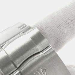 Rolex Green Stainless Steel Oyster Perpetual 126000 Automatic Men's Wristwatch 36 mm