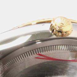 Rolex Fluted Diamond 18k Yellow Gold Stainless Steel Datejust 126233 Automatic Men's Wristwatch 36 mm