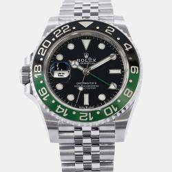 Rolex Black Stainless Steel GMT-Master II 126720VTNR Automatic Men's Wristwatch 40 mm