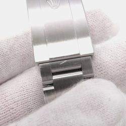 Rolex Turquoise Stainless Steel Oyster Perpetual 124300 Automatic Men's Wristwatch 41 mm