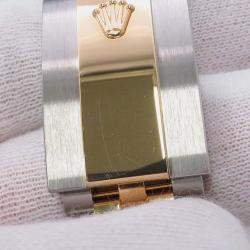 Pre Owned Rolex Datejust 126283RBR Automatic Champagne 18k Yellow Gold Stainless Steel Men’s Wristwatch 36 mm