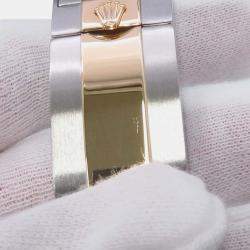Rolex Black 18k Yellow Gold Stainless Steel Submariner 126613LN Automatic Men's Wristwatch 41 mm
