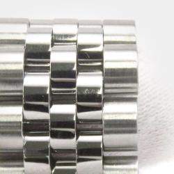 Rolex Mother of Pearl 18k White Gold Stainless Steel Datejust Automatic Men's Wristwatch 36 mm