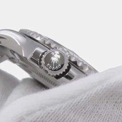 Rolex Silver Stainless Steel Yacht-Master Automatic Men's Wristwatch 40 mm
