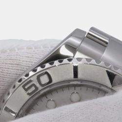 Rolex Silver Stainless Steel Yacht-Master Automatic Men's Wristwatch 40 mm