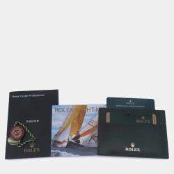 Rolex Silver Stainless Steel Yacht-Master Automatic Men's Wristwatch 40 mm