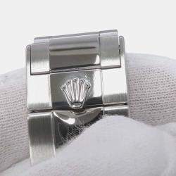 Rolex Silver Stainless Steel Yacht-Master Automatic Men's Wristwatch 40 mm