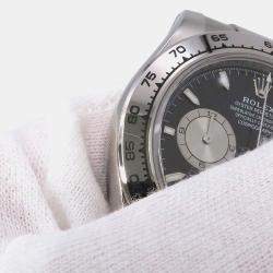 Rolex Black 18k White Gold Cosmograph Daytona 126509 Automatic Men's Wristwatch 40 mm