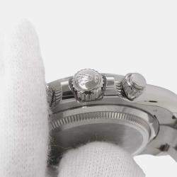Rolex Black 18k White Gold Cosmograph Daytona 126509 Automatic Men's Wristwatch 40 mm