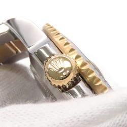 Rolex Black 18k Yellow Gold Stainless Steel Submariner 116613LN Automatic Men's Wristwatch 40 mm