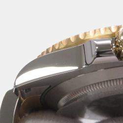 Rolex Black 18k Yellow Gold Stainless Steel Submariner 116613LN Automatic Men's Wristwatch 40 mm