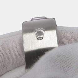 Rolex Blue Stainless Steel Air-King 14010 Automatic Men's Wristwatch 34 mm