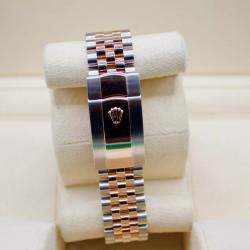 Rolex MOP Customised 7ct Diamond 18k Rose Gold Stainless Steel Datejust 126331 Automatic Men's Wristwatch 41 mm