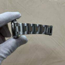 Rolex Silver Stainless Steel Datejust 16220 Automatic Men's Wristwatch 36 mm