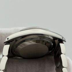 Rolex Silver Stainless Steel Datejust 16220 Automatic Men's Wristwatch 36 mm