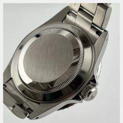 Rolex Black Stainless Steel Submariner 16610 Automatic Men's Wristwatch 40 mm