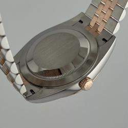 Rolex Sundust 18k Rose Gold Stainless Steel Datejust 126331 Automatic Men's Wristwatch 41 mm